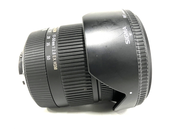 【動作保証】SIGMA シグマ 17-50m 1:2.8 レンズ カメラ周辺機器 中古 B8849334_画像4