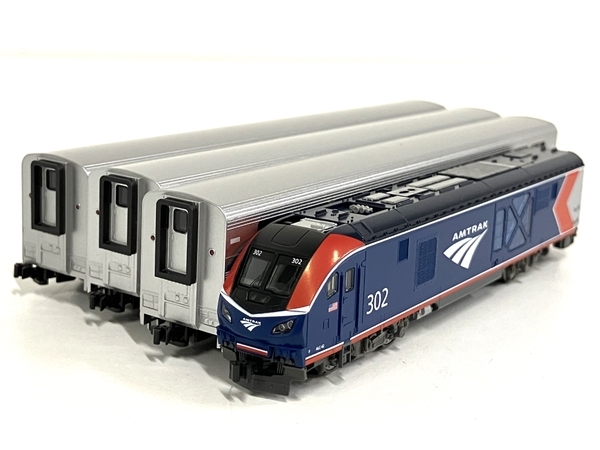 【動作保証】KATO 10-1788 ALC-42&Superliner アムトラック 4両 基本セット Nゲージ 鉄道模型 中古 B8843103_画像1