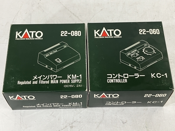 【動作保証】KATO 22-080/22-060 KM-1/KC-1 メインパワー コントローラー パワーパック Nゲージ 鉄道模型 中古 N8826801_画像10