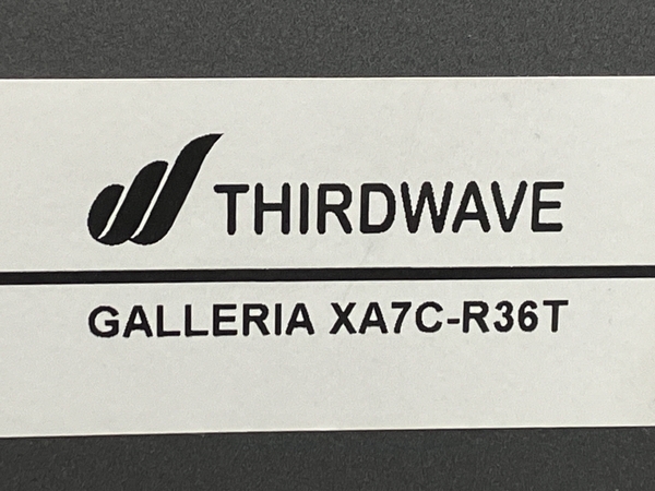 【動作保証】Thirdwave GALLERIA デスクトップ パソコン XA7C-R36T i7-11700 16GB SSD 1TB HDD 1TB Win11 中古 M8549405_画像9