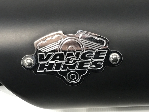 【動作保証】VANCE&HINES ツインスラッシュ スリップオンマフラー バイクパーツ 中古 F8688466の画像10