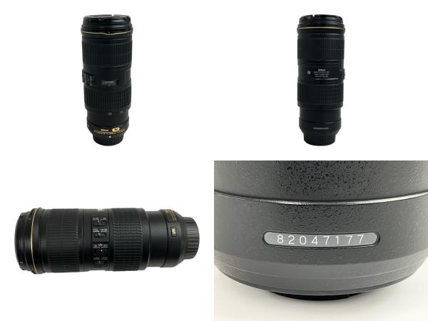 【動作保証】NIKON ニコン AF-S NIKKOR 70-200mm f/4G ED VR 望遠ズームレンズ 訳有 N8749078の画像3