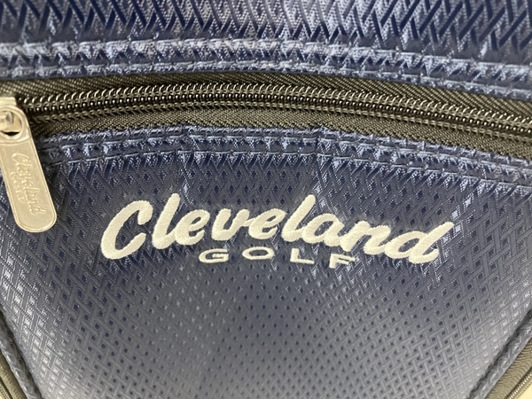 【動作保証】Cleveland GGC-C021 カート キャディバッグ トリコロール 9型 クリーブランド ゴルフ 中古 良好 N8710305_画像5