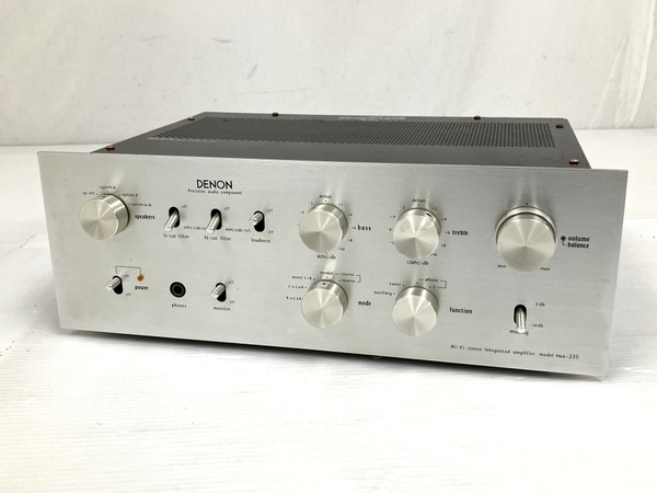 【動作保証】DENON PMA-235 プリメイン アンプ オーディオ 音響 デノン 中古 O8834547_画像1