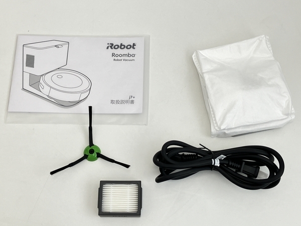 【動作保証】iRobot j755860 j7+ Roomba ロボット掃除機 クリーンベース ルンバ アイロボット 中古 良好 Z8822322_画像2