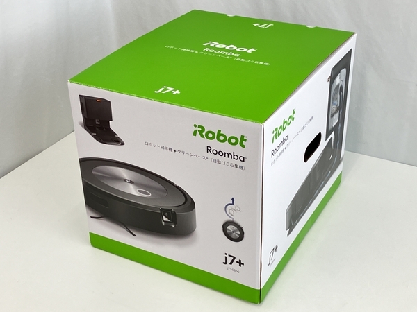 【動作保証】iRobot j755860 j7+ Roomba ロボット掃除機 クリーンベース ルンバ アイロボット 中古 良好 Z8822322_画像10