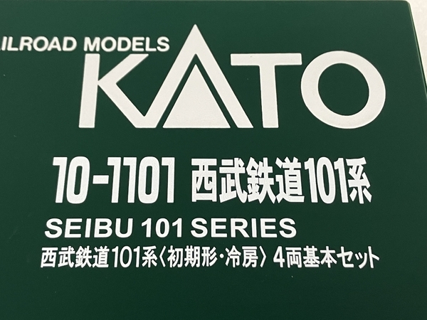 [ гарантия работы ] KATO 10-1101 Seibu железная дорога 101 серия начальная модель * охлаждение 4 обе основной комплект N gauge железная дорога модель б/у S8847159