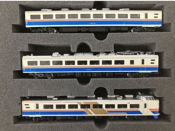 【動作保証】TOMIX 92045 JR西日本 485系 特急電車 かがやき きらめき 基本 4両セット Nゲージ 鉄道模型 中古 O8846833_画像6