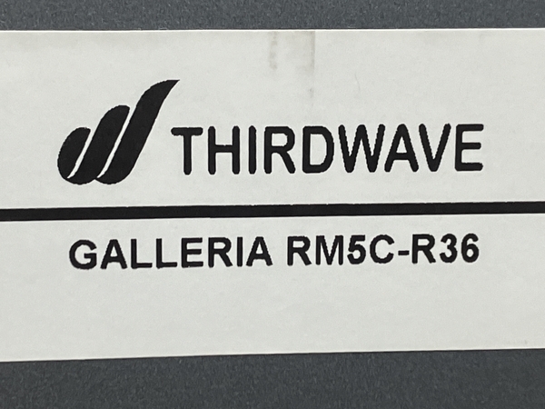 【動作保証】 Thirdwave GALLERIA デスクトップパソコン RM5C-R36 i5-11400 16GB SSD 1TB HDD 1TB RTX 3060 中古 M8797133_画像9