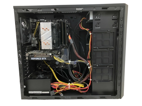 【動作保証】 Thirdwave raytrek デスクトップ パソコン XT i7-9700F 16GB SSD 256GB GTX 1660 Ti Win11 中古 M8414006_画像6