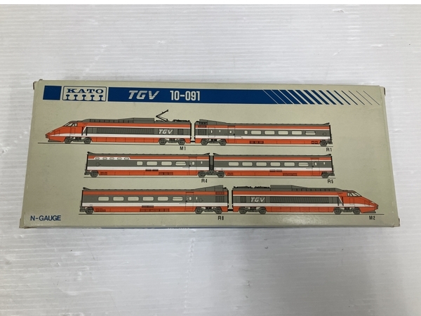 【動作保証】KATO TGV 10-091 6両 Nゲージ 鉄道模型 カトー 中古 O8846724_画像9