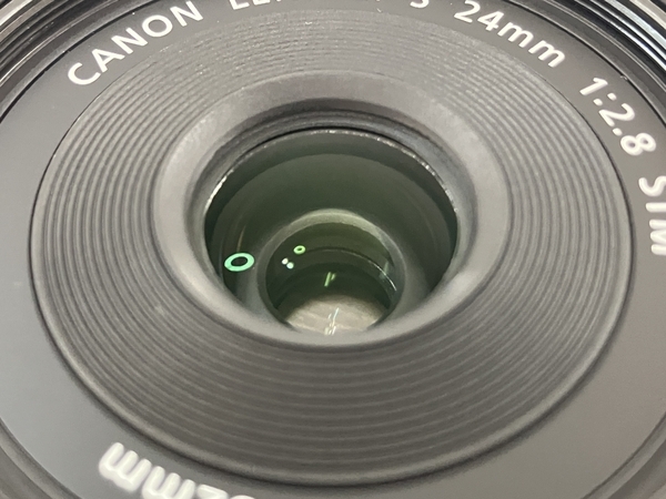 【動作保証】 CANON LENS EF-S 24mm 1:2.8 STM 一眼レフ レンズ キャノン 中古 良好 N8804454_画像7