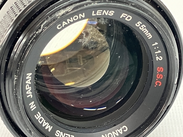 Canon LENS FD 55mm 1:1.2 S.S.C. カメラ レンズ 単焦点 キヤノン ジャンク C8849843_画像7