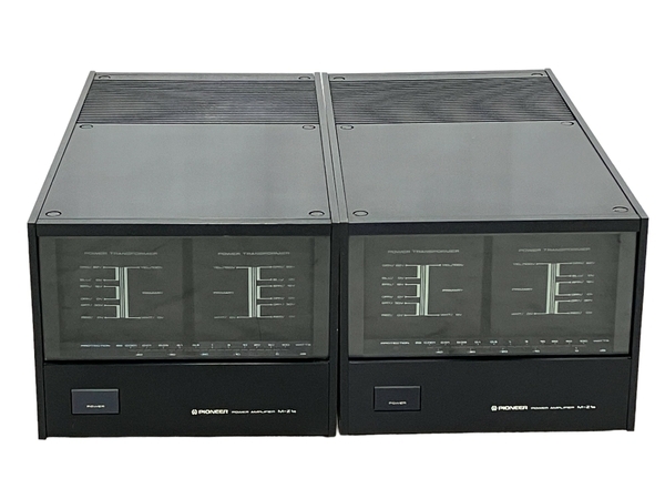 【動作保証】 Pioneer M-Z1a モノラル パワー アンプ 2台 セット 音響機材 オーディオ パイオニア 中古 直 Y8780381_画像1