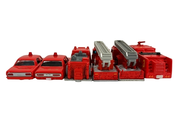 TOMY TOMICA イトーヨーカドー 消防車 ファイヤーチーフカー おまとめ 6点セット トミカ 中古 W8832772_画像4