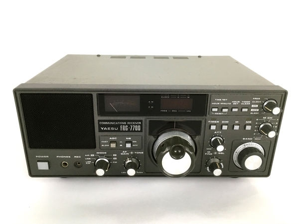 YAESU FRG-7700 通信用受信機 電源ケーブル欠品 ジャンク Y8780451の画像6