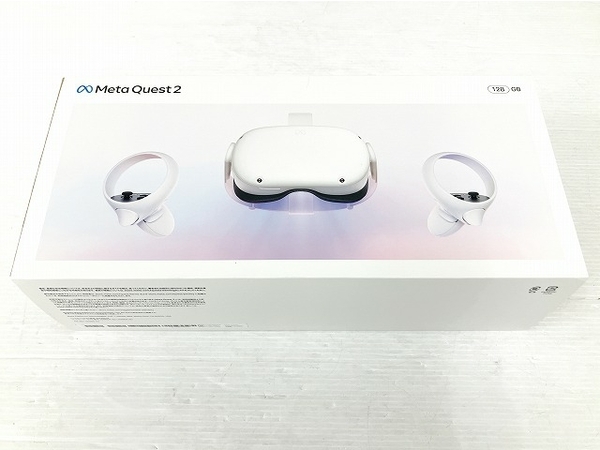 【動作保証】Oculus KW49CM meta quest2 128GB VR ヘッドセット 2022年製 ゲーム器 中古 良好 O8841429_画像2