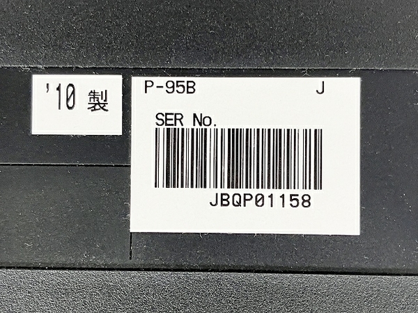 【動作保証】 YAMAHA P-95B 電子 ピアノ 88鍵盤 ペダル 譜面台 付 ブラック 2010年製 中古 T8819429_画像10