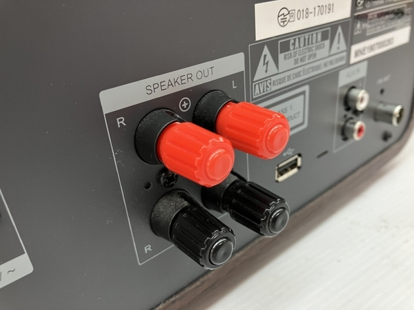 【動作保証】 SANSUI SMC-300BT 真空管 ハイブリッド アンプ CDプレーヤー オーディオ 音響機器 サンスイ 中古 C8825594_画像7