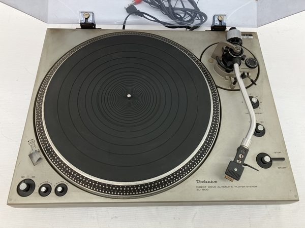 Technics Panasonic SL-1600 ターンテーブル テクニクス パナソニック レコード プレーヤー ジャンク C8831940の画像3