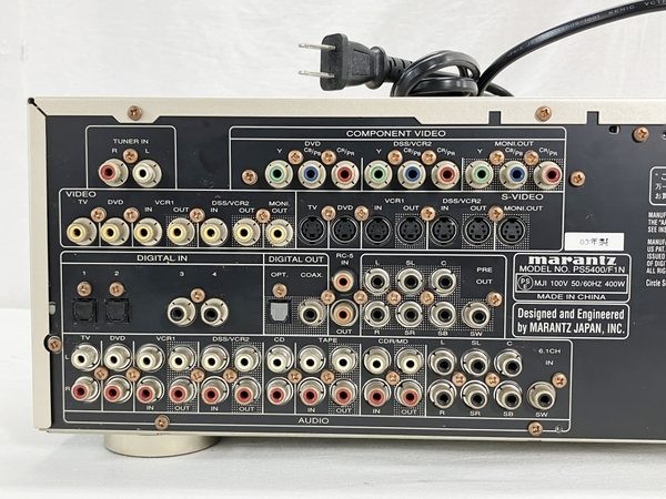【動作保証】 marantz PS5400 AVサラウンドアンプ マランツ 音響機材 中古 W8767719_画像6
