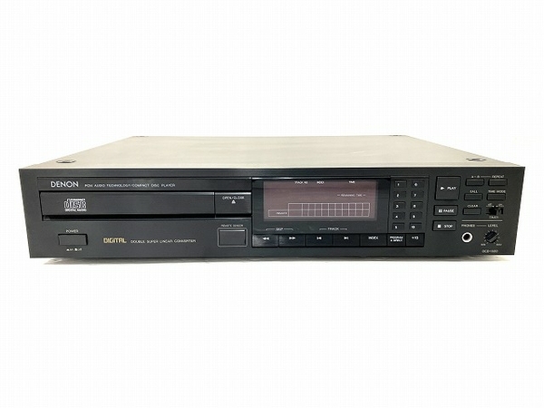 DENON DCD-1500 CD player W super linear converter remote control attaching Junk O8697723