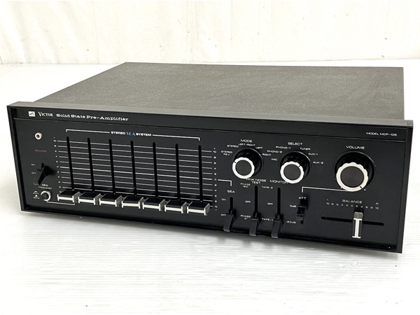[ operation guarantee ] Victor MCP-105 pre-amplifier graphic equalizer SEA system used with special circumstances O8842609