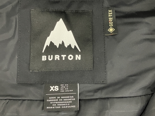 BURTON GORE-TEX スノーボード ジャケット パンツ 上下セット 2022 XS ウィメンズ 衣類 中古 S8821904_画像4