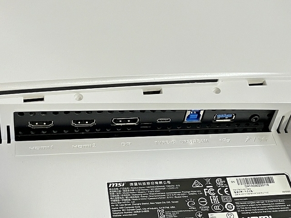 【動作保証】 MSI Prestige PS341WU 5K WUHD 34インチ ウルトラワイド 液晶 モニター IPS ノングレア 中古 良好 T8823403_画像8