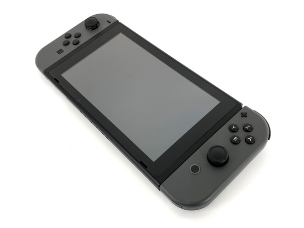 【動作保証】Nintendo 任天堂 HAC-001 Switch ブラック 家庭用 ゲーム機器 家電 中古 Y8813710_画像1