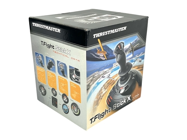 【動作保証】 THRUSTMASTER T.Flight StickX ジョイスティック ビデオゲーム用 コントローラー 開封済 未使用 T8810046_画像1