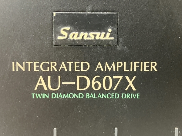 【動作保証】 SANSUI サンスイ AU-D607X プリメインアンプ 音響機器 オーディオ 中古 M8802211_画像7