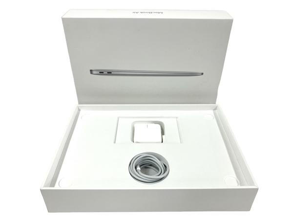 【動作保証】 Apple MacBook Air M1 2020 ノートパソコン 8C 8GB SSD 256GB Monterey 中古 美品 T8709322_画像2