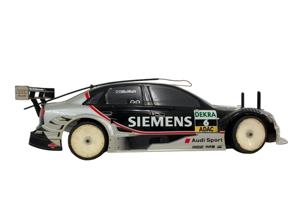 タミヤ 1/10 アウディ A4 DTM 2005 TT-05 電動RC ラジコンカー メカ積み ジャンク N8852408_画像3