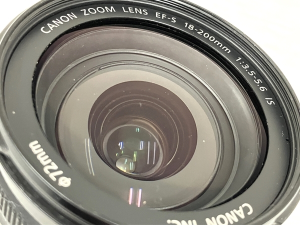 【動作保証】Canon ZOOM LENS EF-S 18-200mm 1:3.5-5.6 IS カメラ レンズ キャノン 中古 良好 O8834372_画像4