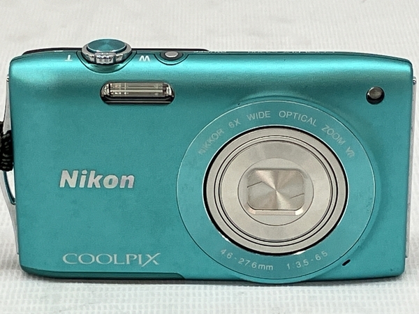 【動作保証】NIKON COOLPIX S3300 コンパクト デジカメ カメラ コンデジ ニコン 中古 C8826937_画像7