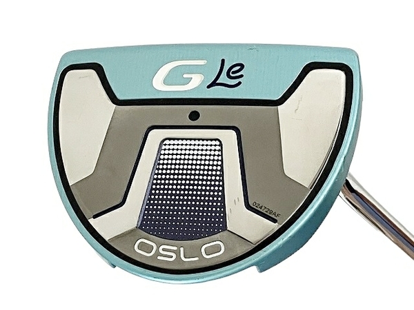 PING GLe OSLO パター ネオマレットパター ミントカラー ゴルフクラブ ゴルフ 中古 T8853650_画像1