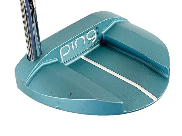 PING GLe OSLO パター ネオマレットパター ミントカラー ゴルフクラブ ゴルフ 中古 T8853650_画像4
