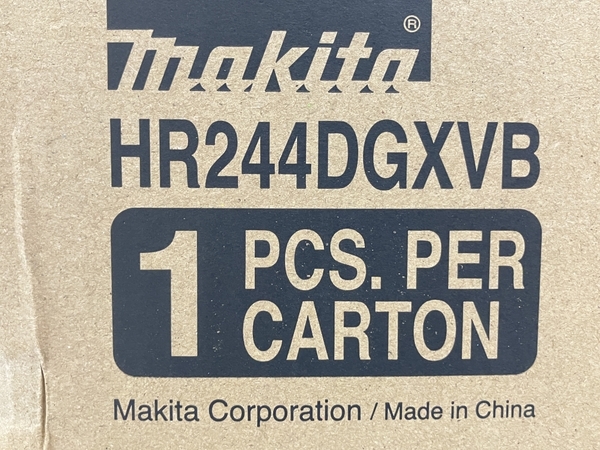 【動作保証】makita ハンマードリル JPO HR244DGXVB 充電式 未使用 未開封 O8849514_画像4