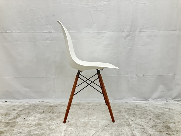 Herman Miller DSW.BKOUZFE8 Eames Side Shell Chair イームズチェア ウォールナットモデル ハーマンミラー 中古 良好 楽 O8835259_画像5