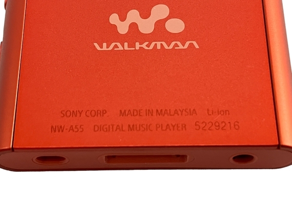 【動作保証】SONY NW-A55 WALKMAN 16GB ウォークマン ポータブル オーディオプレイヤー ソニー ケース付き 良好 N8831952_画像6