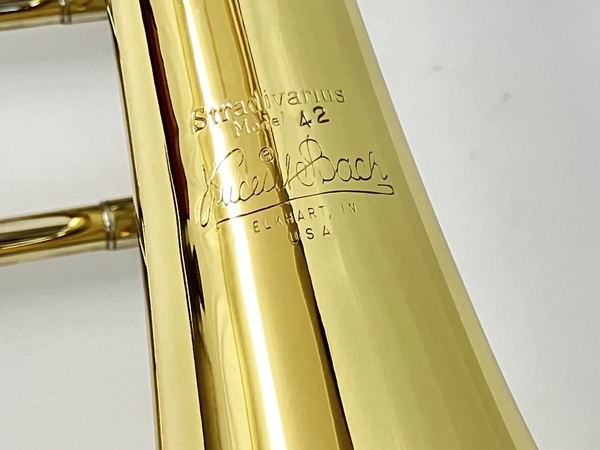 【動作保証】Vincent Bach Stradivarius Model 42BO テナーバス トロンボーン ストラディバリウス 金管楽器 中古 Z8756261_画像3