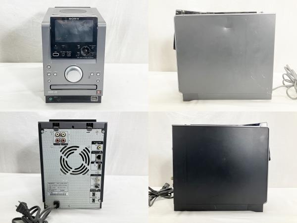 【動作保証】SONY NAS-D50HD SS-D50HD ミニ システム コンポ 2007年製 音響機器 ソニー 訳有 W8743847_画像3