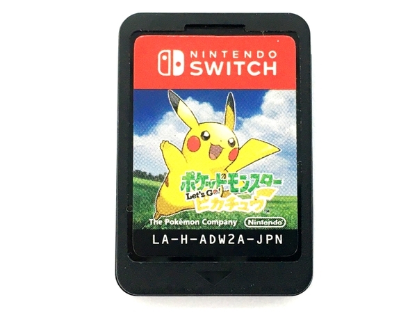 【動作保証】Nintendo Switch ポケットモンスター レッツゴーピカチュウ ゲームソフト ポケモン スイッチ 中古 Y8835185の画像3