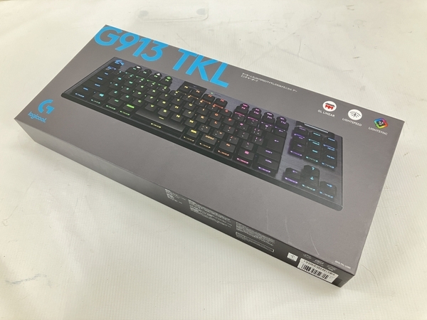 【動作保証】 Logicool ロジクール G913 TKL テンキーレス ゲーミング キーボード 中古 W8847175_画像3