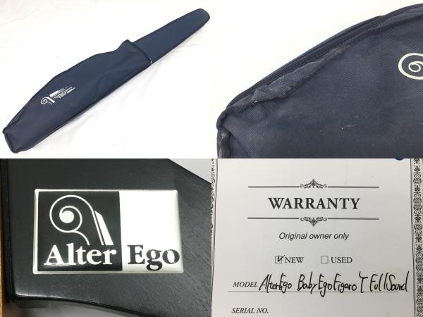 [ pickup limitation ][ operation guarantee ]Alter Ego Baby Ego Figaro Y Full Sound upright bass case attaching used direct Y8585446
