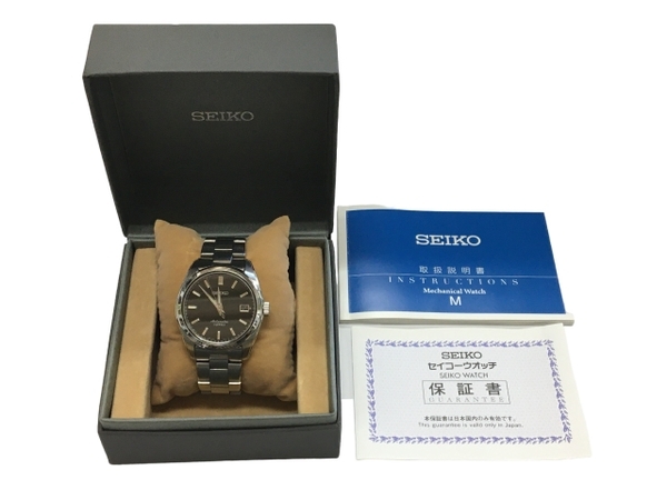 セイコー SEIKO 腕時計 メカニカル オートマティック 6R15-00C1 黒文字盤 自動巻 稼働品 中古 良好 T8696586_画像2