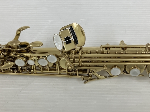 【動作保証】Selmer PARIS serie III セルマー ソプラノサックス 純正ハードケース付き 2000年頃 58万番台 管楽器 中古 良好 O8824806_画像6