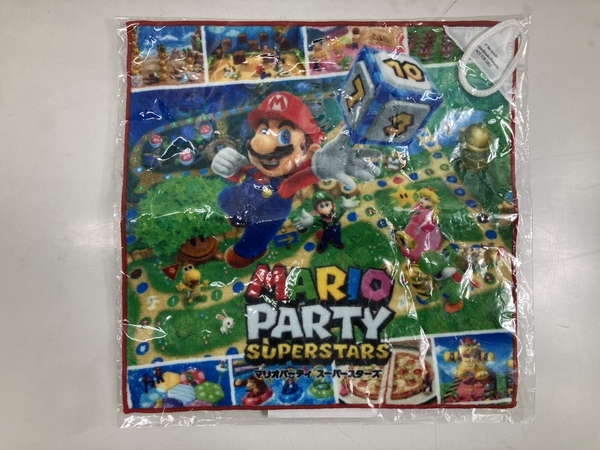 【動作保証】Nintendo Switch マリオパーティ スーパースターズ ハンドタオル バッグインバッグ 付き ソフト 未使用 W8797634_画像5