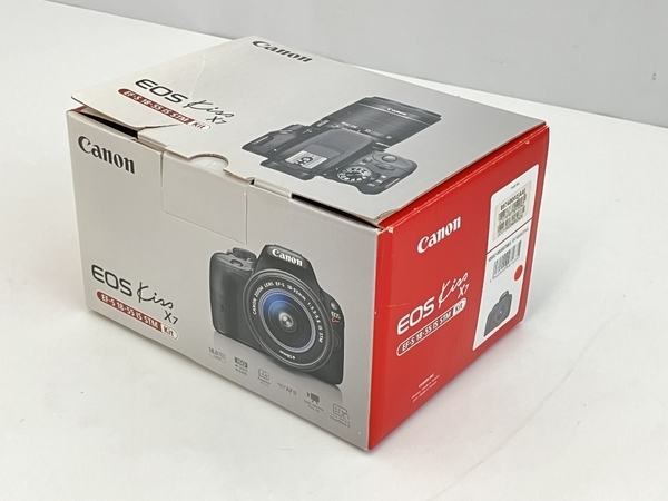 【動作保証】Canon EOS Kiss X7 18-55mm 55-250mm ダブルズームキット キヤノン カメラ 中古 Z8843417_画像7